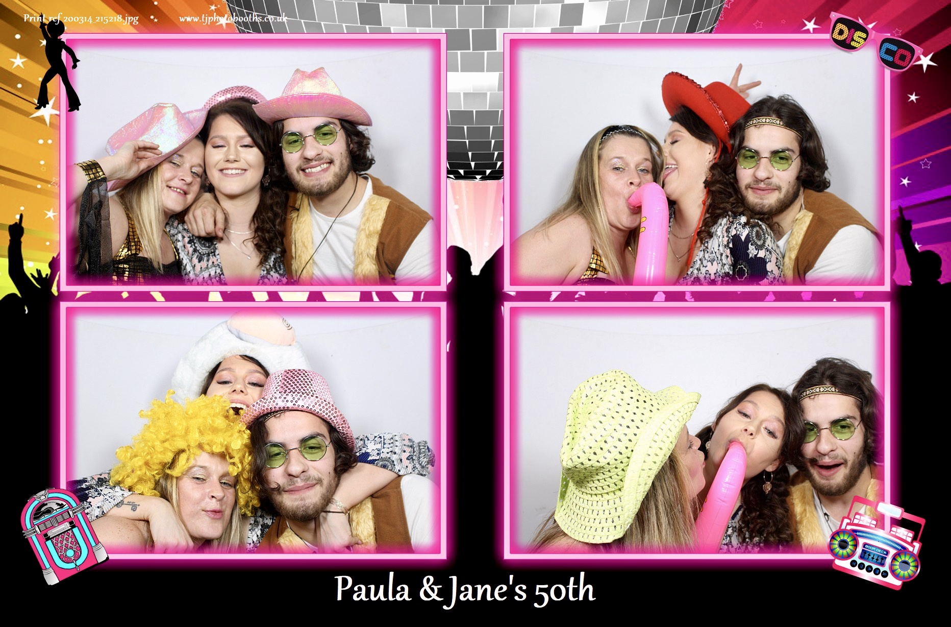 Paula & Jane's 50th | View more photos from the event at gallery.tjphotobooths.co.uk/u/TJPhotobooths/Paula-Janes-50th